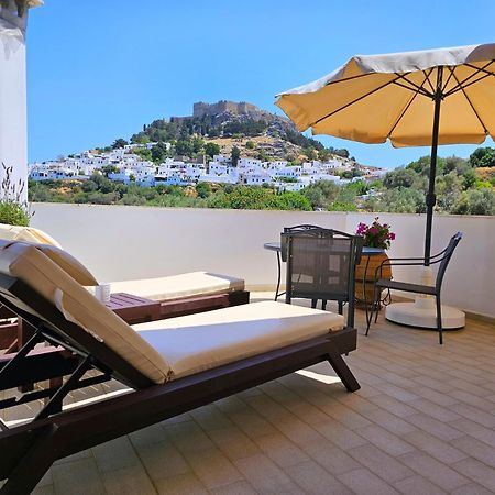Galini View Apartments Lindos Екстериор снимка