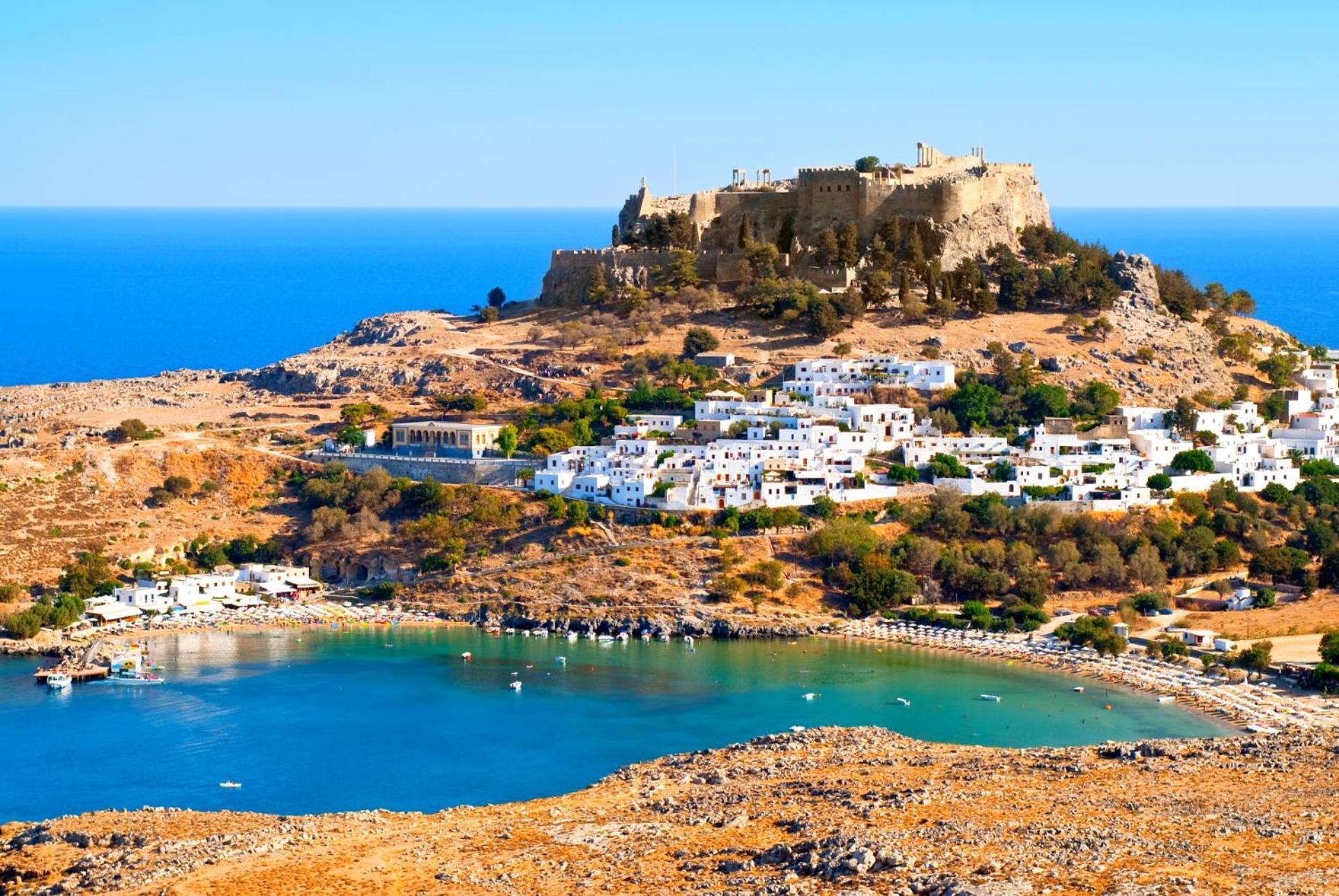 Galini View Apartments Lindos Екстериор снимка