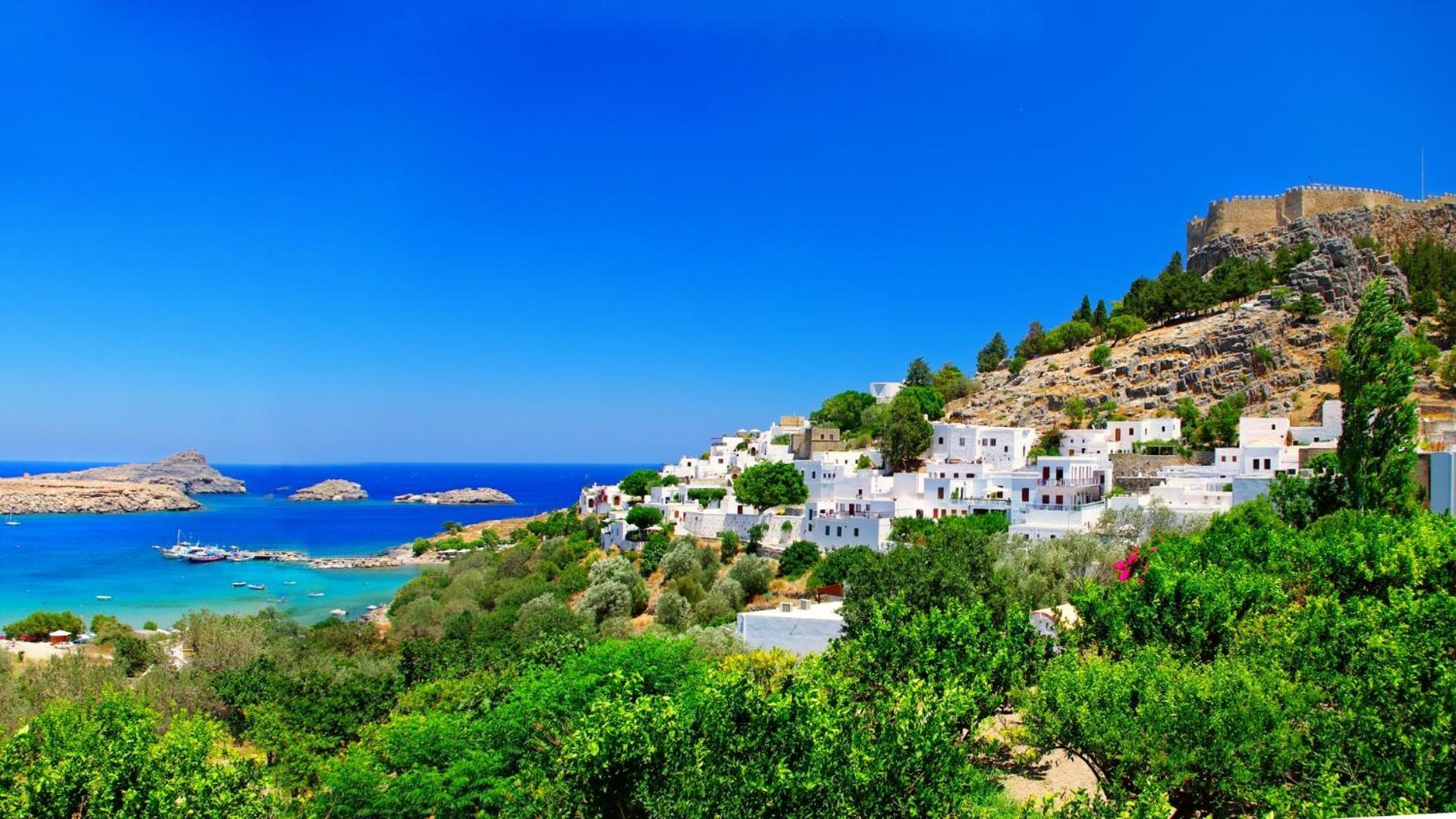 Galini View Apartments Lindos Екстериор снимка