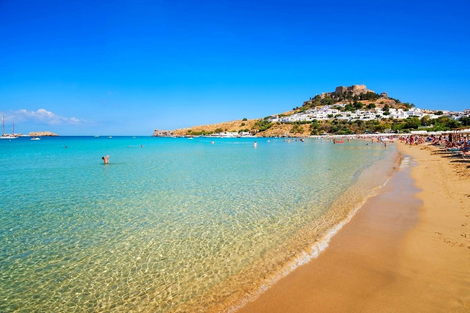 Galini View Apartments Lindos Екстериор снимка