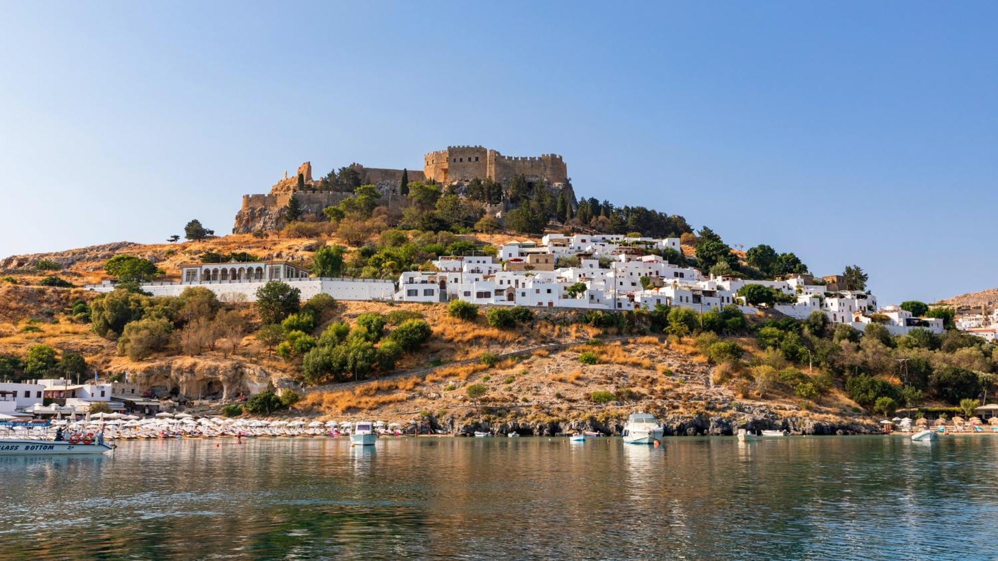 Galini View Apartments Lindos Екстериор снимка
