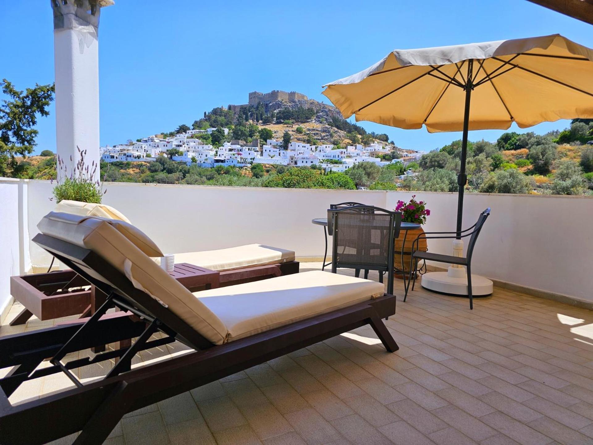 Galini View Apartments Lindos Екстериор снимка