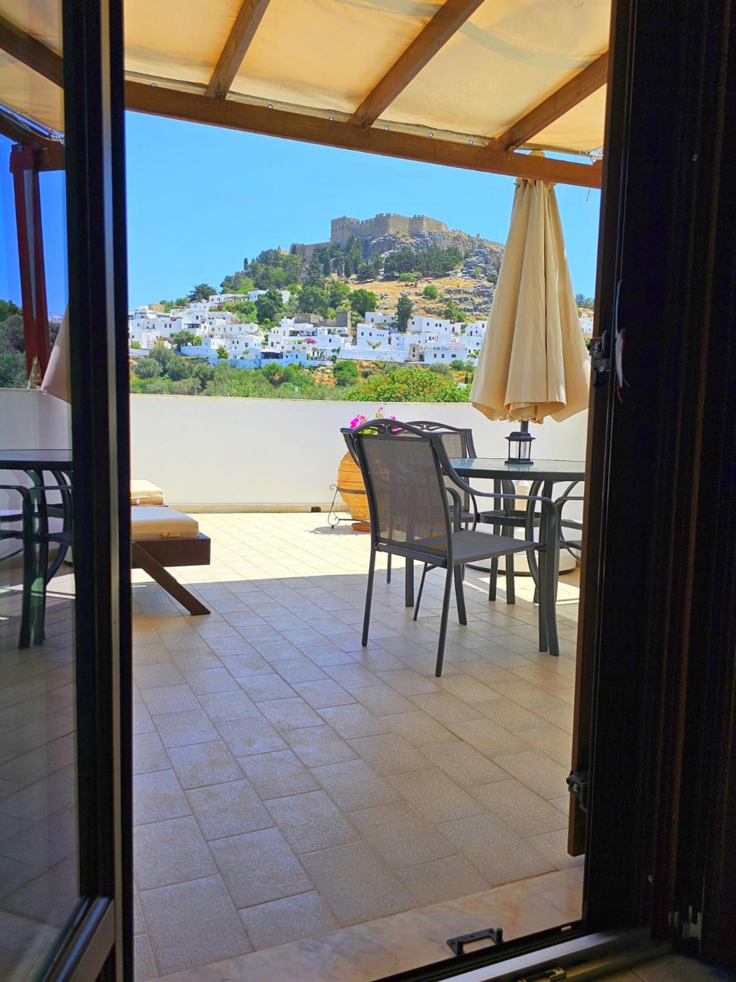 Galini View Apartments Lindos Екстериор снимка