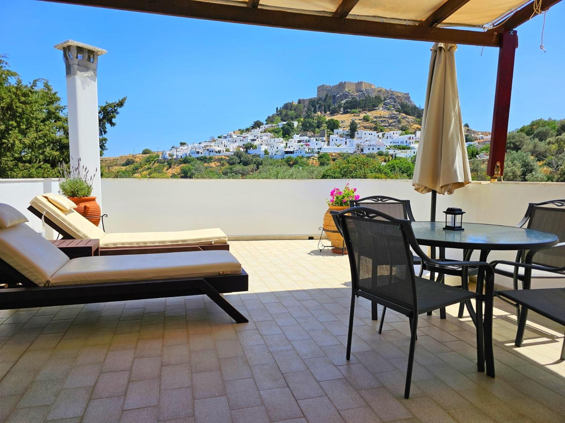 Galini View Apartments Lindos Екстериор снимка