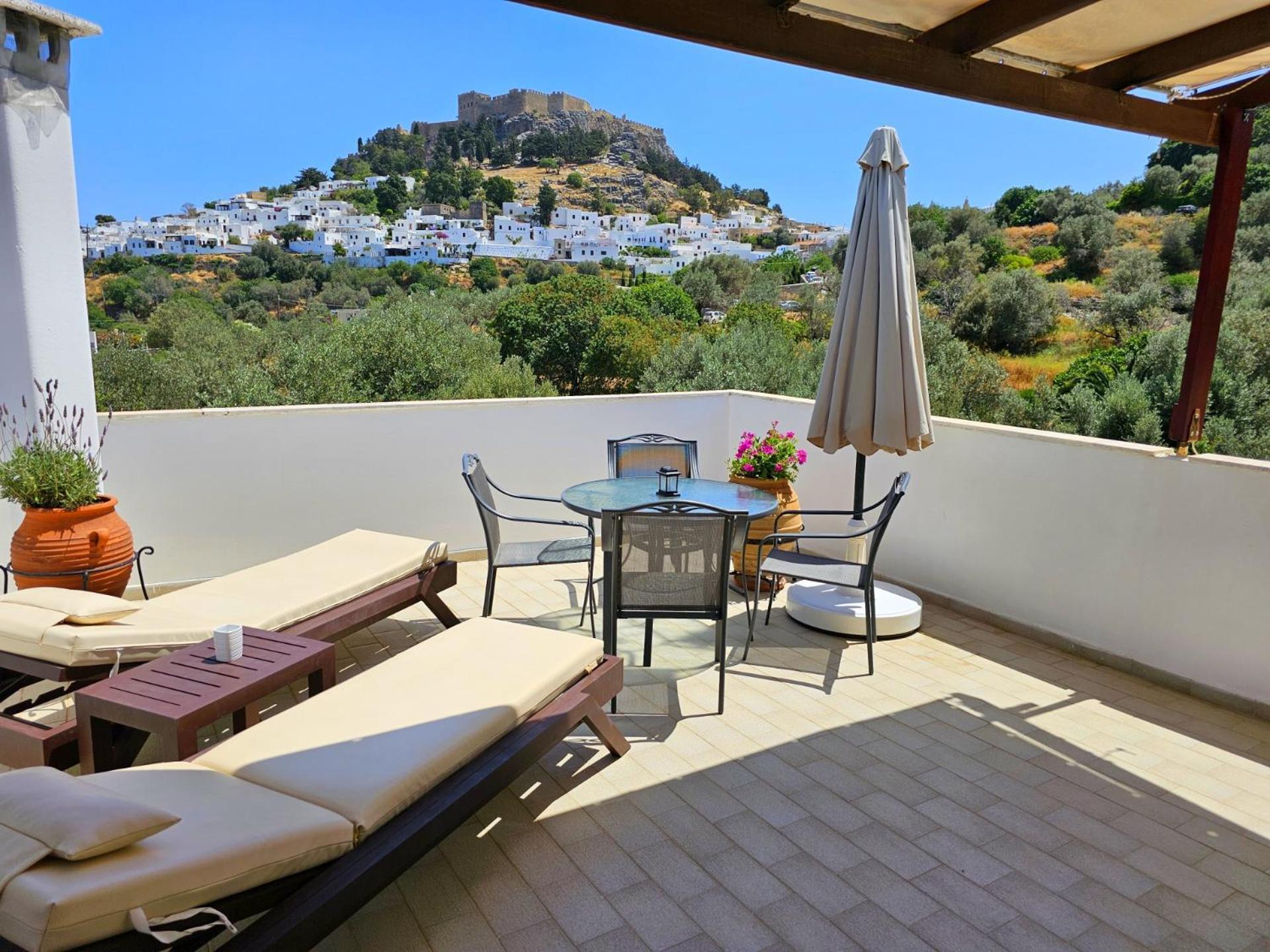 Galini View Apartments Lindos Екстериор снимка