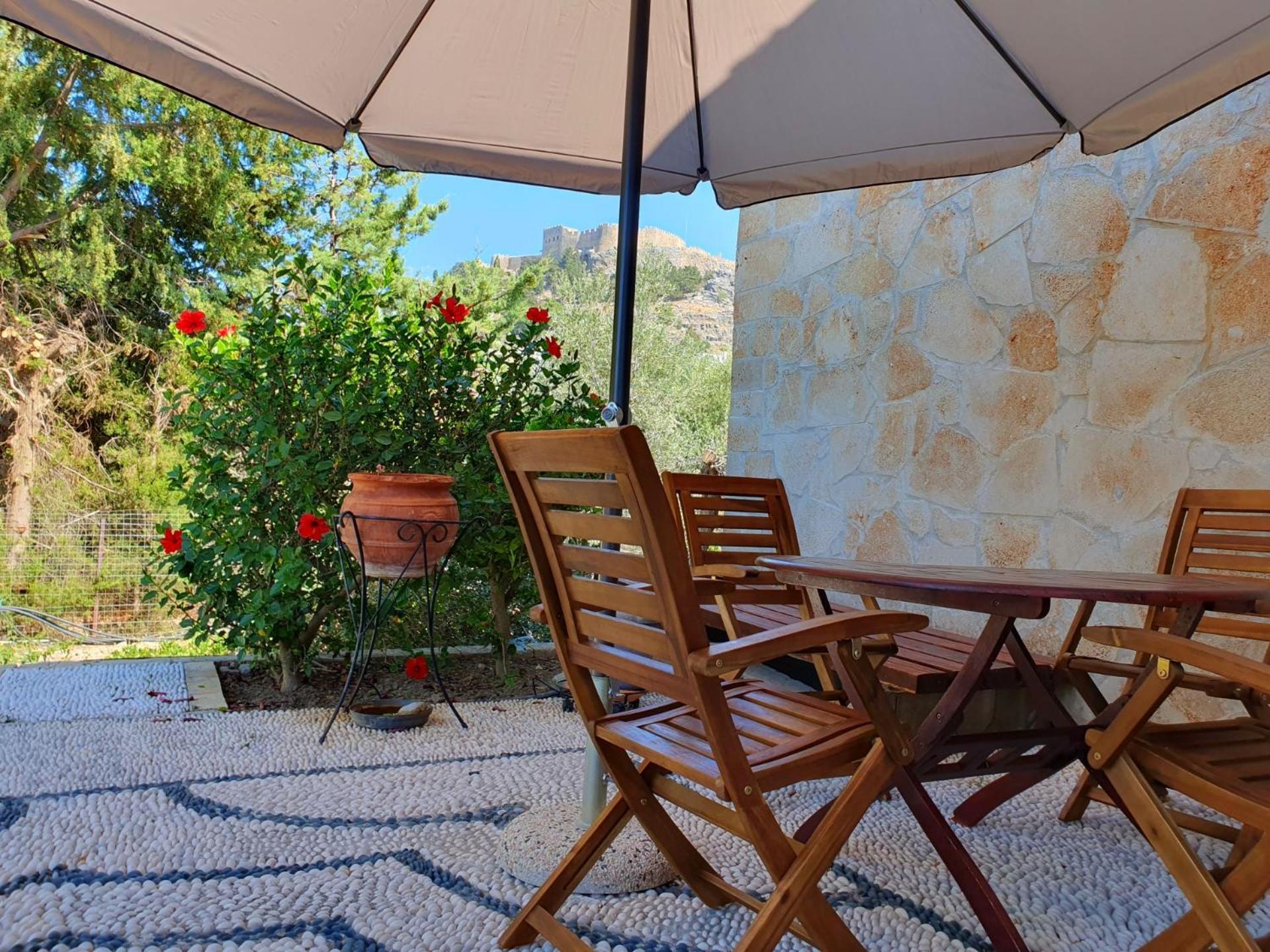 Galini View Apartments Lindos Екстериор снимка