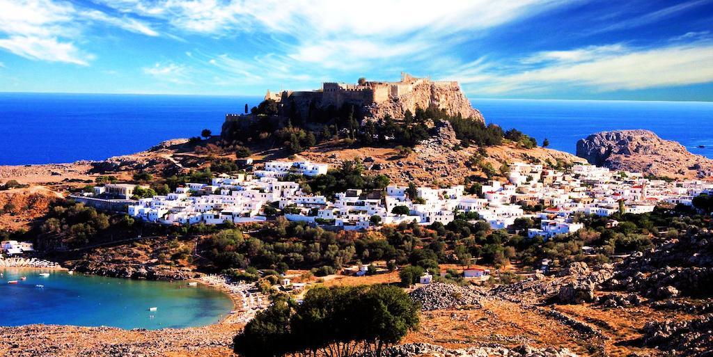 Galini View Apartments Lindos Екстериор снимка
