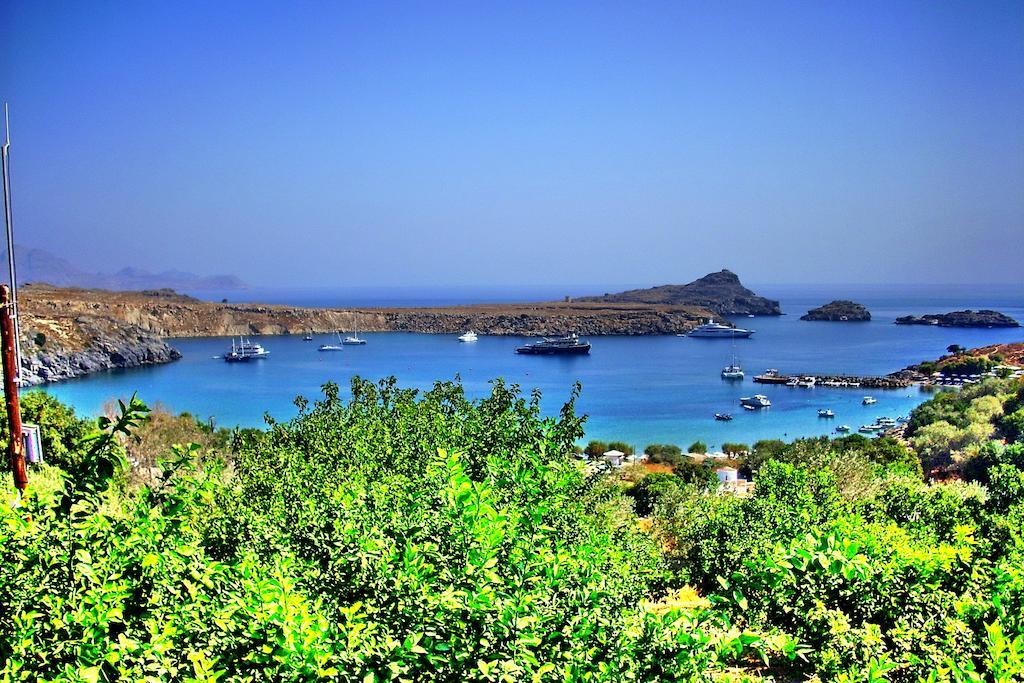 Galini View Apartments Lindos Екстериор снимка