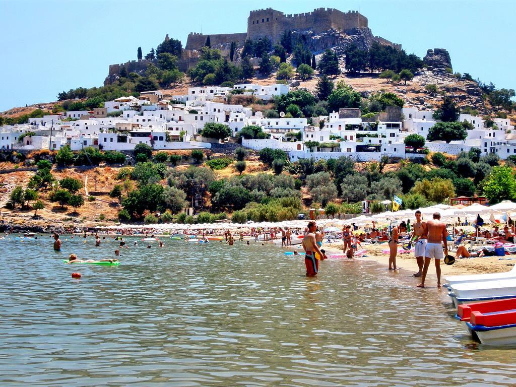Galini View Apartments Lindos Екстериор снимка