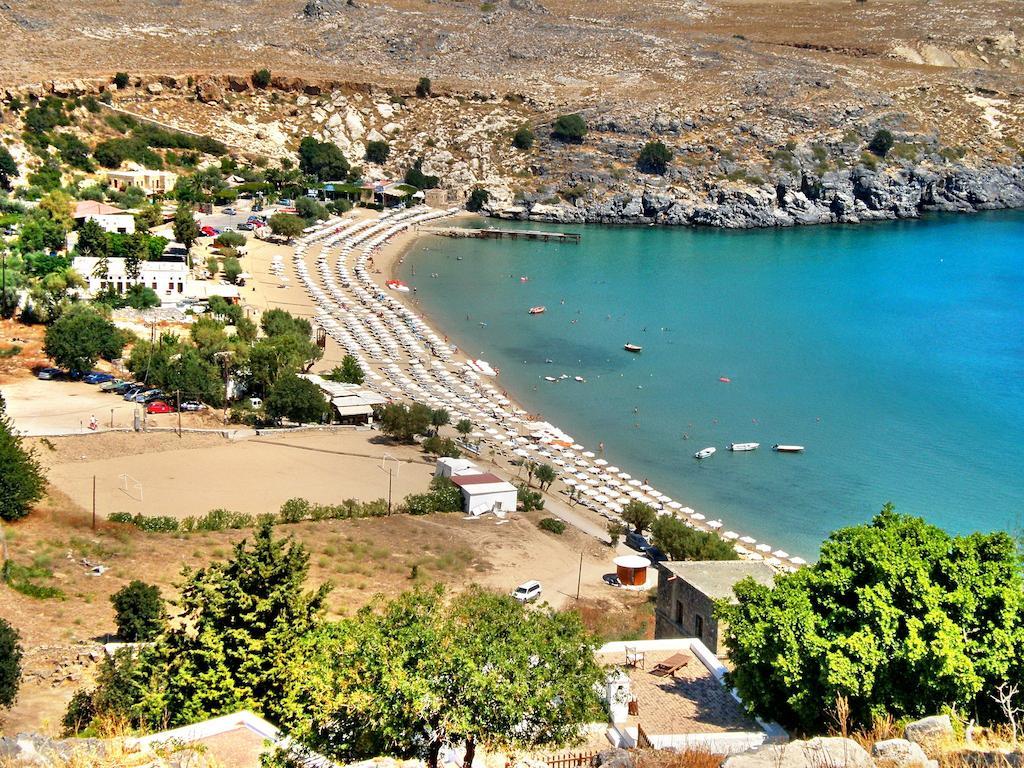 Galini View Apartments Lindos Екстериор снимка